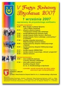 Zaproszenie – V Festyn Rodzinny Bychawa 2007