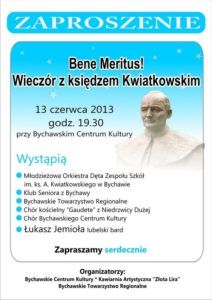 Bene Meritus 7. wspomnienie o ks. A. Kwiatkowskim