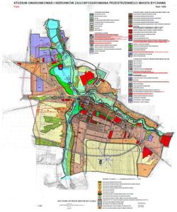 OBWIESZCZENIE o wyłożeniu do publicznego wglądu projektu zmiany studium uwarunkowań i kierunków zagospodarowania przestrzennego miasta Bychawa