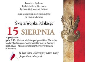 15 Sierpnia w Bychawie – gminne obchody Święta Wojska Polskiego