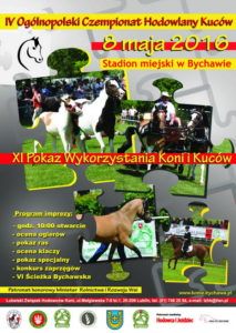 XI Pokaz Koni oraz IV Ogólnopolski Czempionat Kuców 8 maja na stadionie w Bychawie
