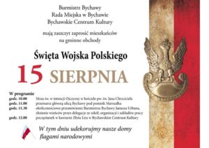 Program Gminnych Obchodów Święta Wojska Polskiego 15 Sierpnia