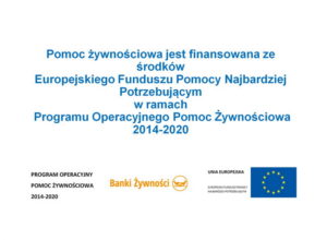 Będzie wydawana żywność dostarczona przez Bank Żywności w Lublinie
