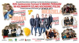 Zbliża się XVIII Ogólnopolski Festiwal W Krainie Pierogów na Kulinarnym Szlaku Wschodniej Polski