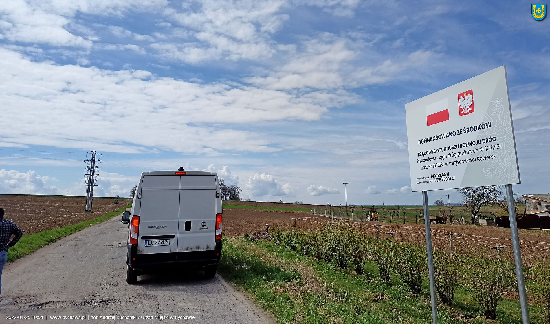 Prawie 1253 m dróg gminnych w Kowersku zostanie pokryte asfaltem w 2022 roku