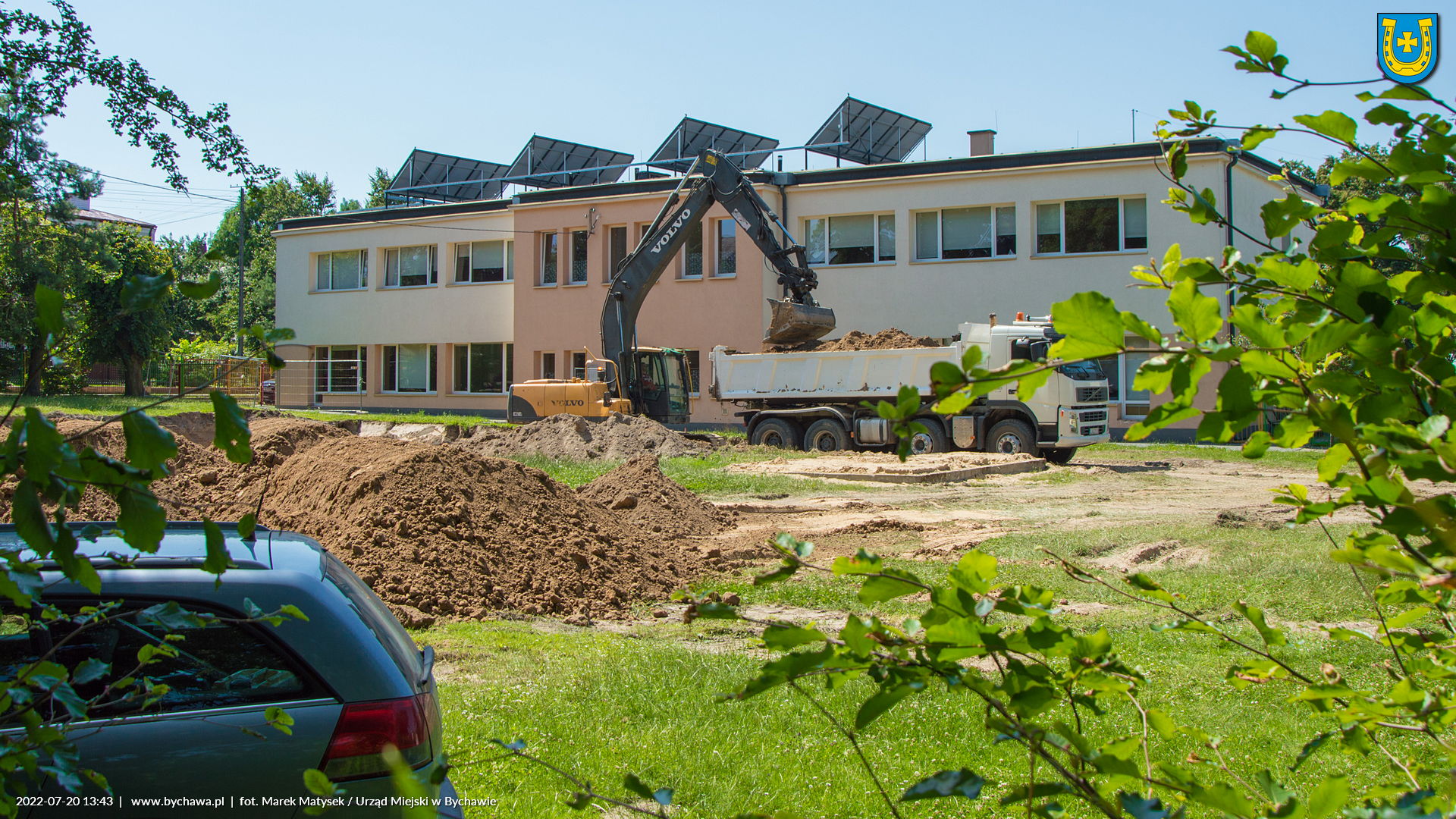 Ruszyły prace budowlane nad rozbudową przedszkola w Bychawie o skrzydło w którym powstanie żłobek