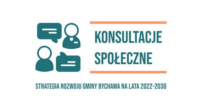 Zaproszenie na spotkanie konsultacyjne projektu Strategii Rozwoju Gminy Bychawa na lata 2022-2030 w środę 20 lipca