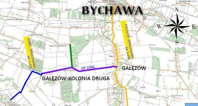 Do końca maja można zgłaszać uwagi do projektu przebudowy drogi powiatowej Gałęzów – Kowersk – Zakrzówek